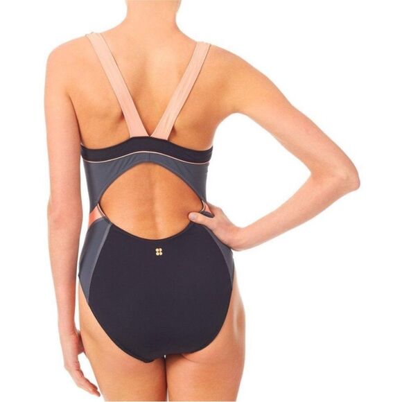 Sweaty Betty Unilateral Shaping Swimsuit Size Small - Picture 2 of 8